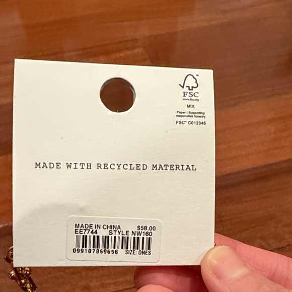 Madewell Gold Necklace with Star and Heart Charms - Picture 4 of 4